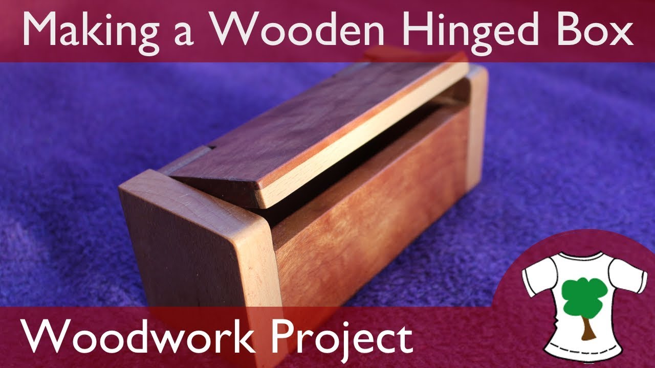 Make a box with a built-in hinge - FineWoodworking