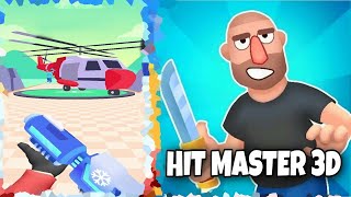 Hit Master 3D: Knife Assassin - Best Gameplay Android/iOS - Freeze  Gun screenshot 2