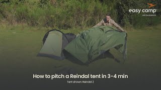 How to pitch a Reindal 2 tent