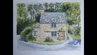 English Country Cottage in the woods for beginners