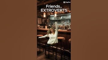 Friends: Extroverts. Me: Introvert. 😂 (It