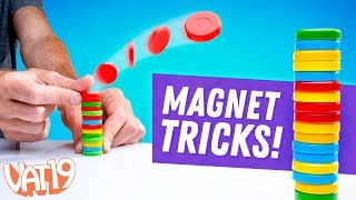 Amazing Magnet Trick Shots! (Magination)