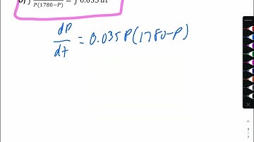 Calculus BC - Logistic Growth Models