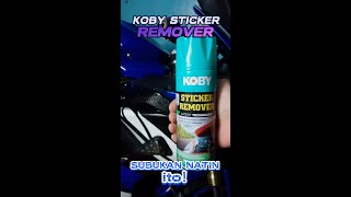 Koby Sticker Remover Subukan Natin Ito ! Motorstar Z200s