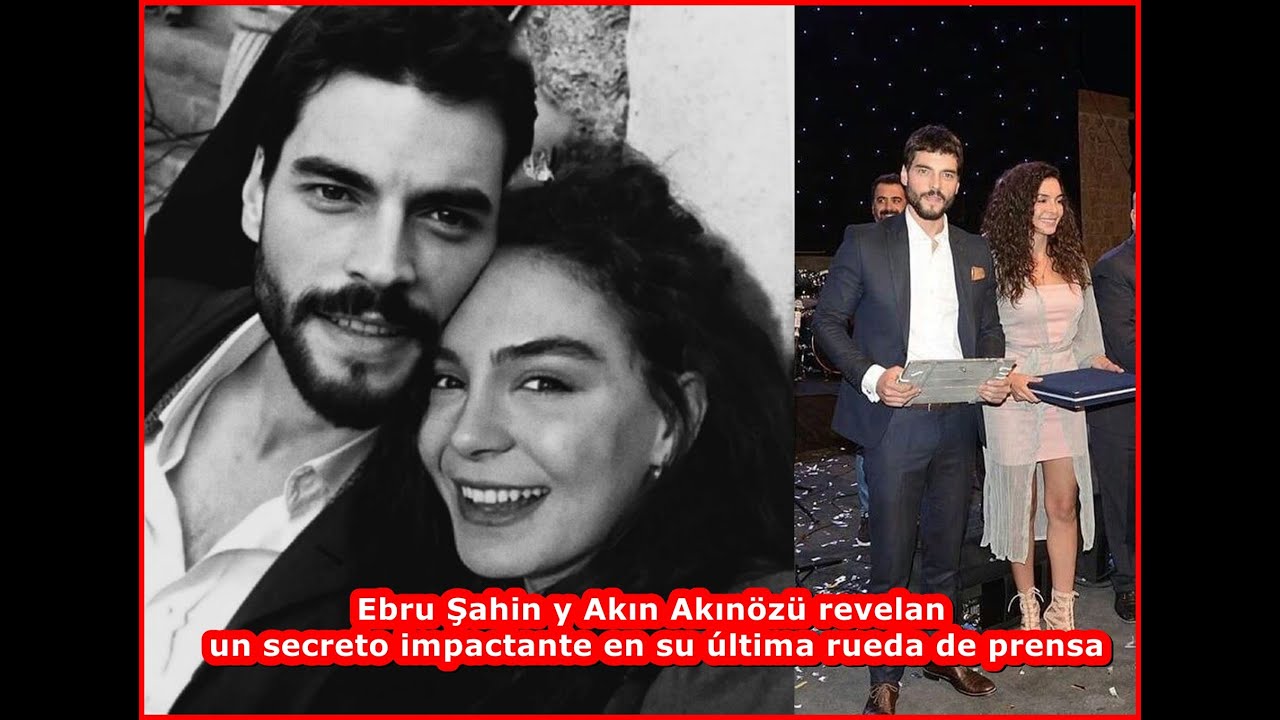 Эбру Шахин и Акин Акинезю раскрывают шокирующую тайну на последней пресс-конференции