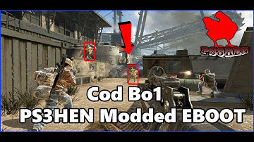 Call of Duty Bo1 With RedBox Multiplayer Modded EBOOT PS3HEN 2019