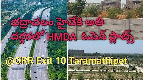 HMDA Villa Open Plots|| Surakshaa Elite || Taramathipet ORR Exit 10 #realestatelife #realestate