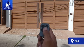 Swing Gate installation with SW-03 Gate Opener #altech #swinggateopeners