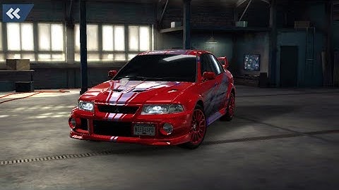 NEED FOR SPEED NO LIMITS Mitsubishi Lancer Evo 6