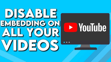 How To Turn Off And Disable Embedding on All Your Videos At Once on Your Youtube Channel on PC