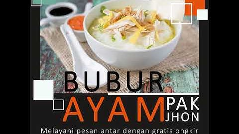 Video Iklan Bubur Ayam