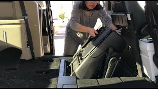 How To Stow And Go Seats In Dodge Grand Caravan | Chrysler Town And Country