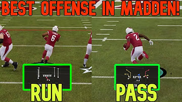 ⚠️Best Offense Madden NFL 23⚠️ UNSTOPPABLE RUN & PASS PLAYS! Best Plays Tips and Tricks Gameplay