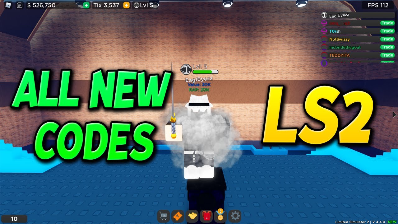 ALL NEW CODES IN LIMITED SIMULATOR 2 EPIC VIDEO IDEA ROBLOX YouTube