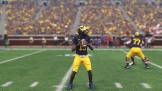 EA Sports College Football 27 - Indiana Hoosiers Vs Michigan Wolverines PS5 Week 8 (Updated Rosters)