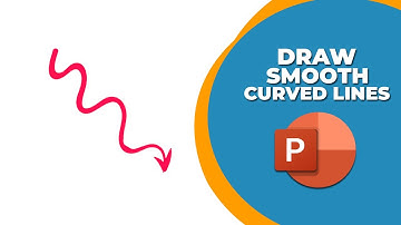 how to draw smooth curved lines in PowerPoint