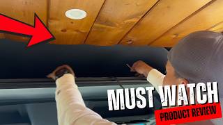My review of the Aluminum Van Headliner Shelf Fit for Mercedes Sprinter Van with Curtain Rod