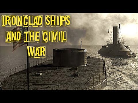 Civil War Ironclad Ships The CSS Virginia and the USS Monitor Battle!!