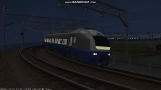 鉄道模型シミュレータ―VRM5版特急電車6 E653系フレッシュひたちブルーオーシャン （青）夜1