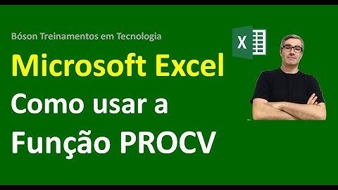 12 - Função PROCV no Excel 2010