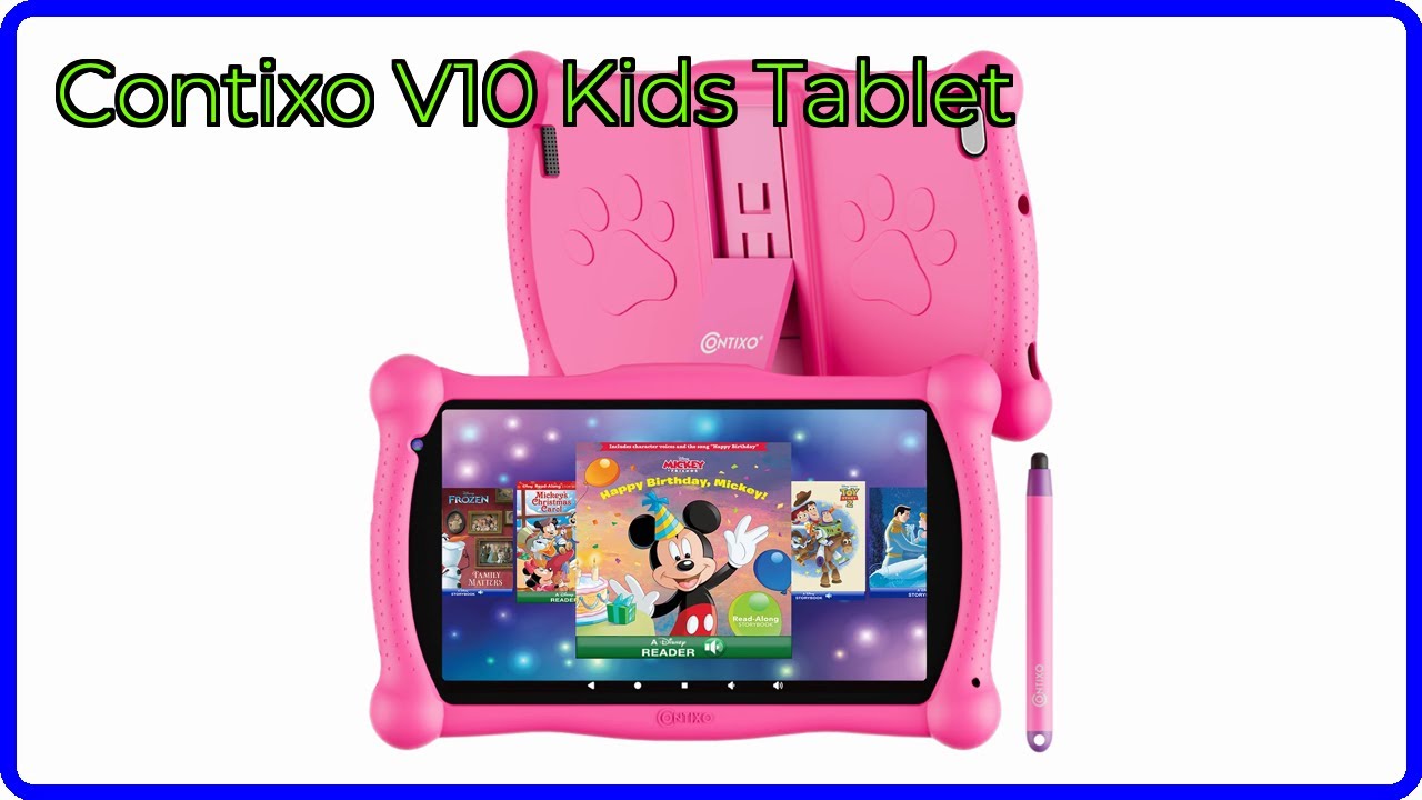 REVIEW (2026): Contixo V10 Kids Tablet. ESSENTIAL details.