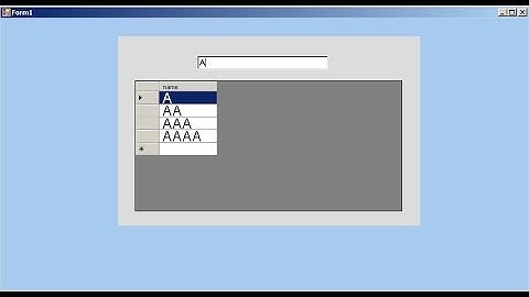 search data in database and filter in datagridview or table in c#