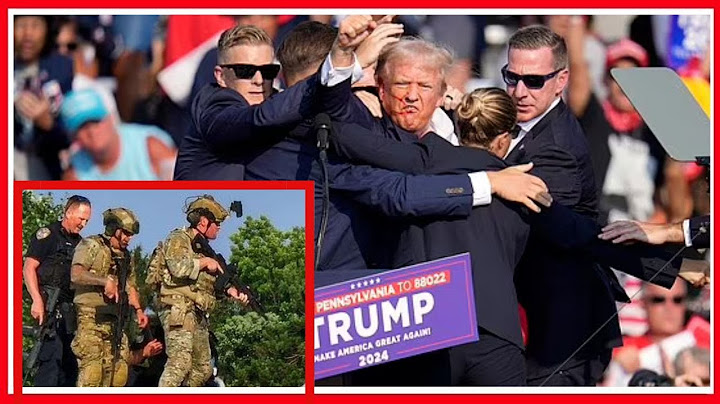 VIDEO: TRUMP ALIVYOFYATULIWA RISASI AKIHUTUBIA - AVUJA DAMU SIKIONI - WALINZI WAMUOKOA ASIUAWE...