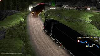 ETS2 ProMods - Overtaking and blocking in heavy traffic jam