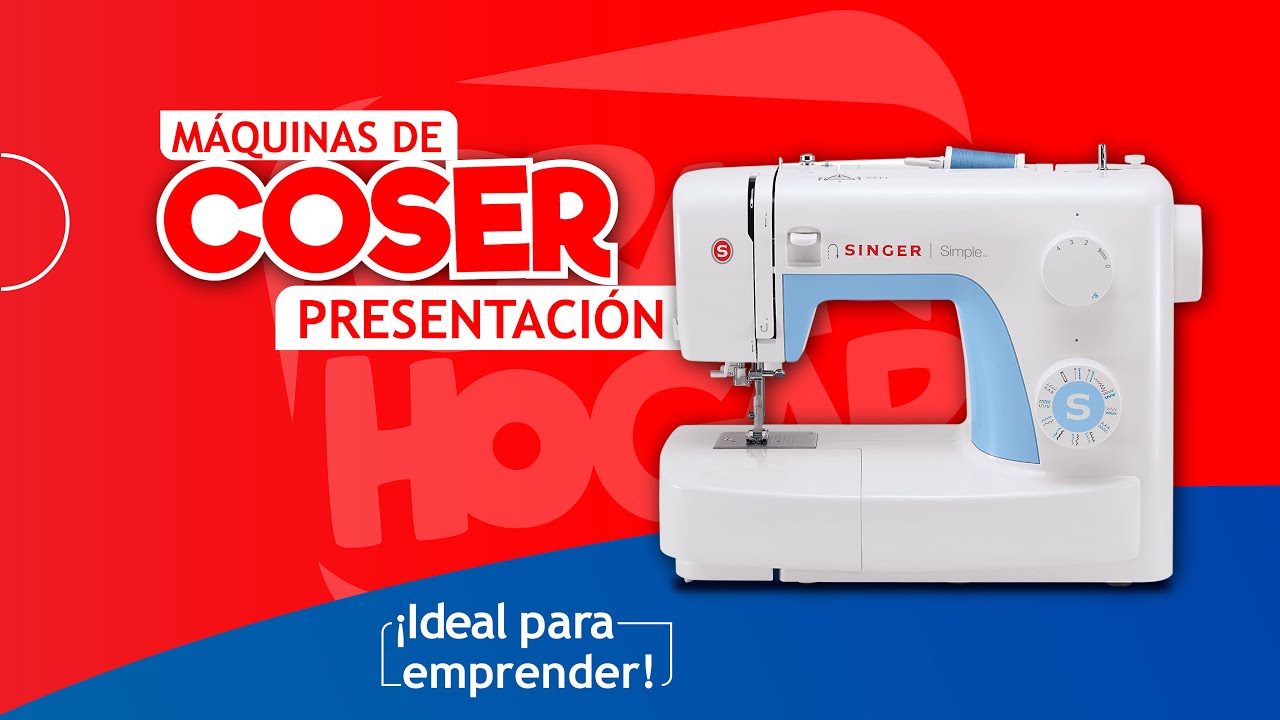 Las mejores máquinas de coser Singer para hacerte tu mismo los