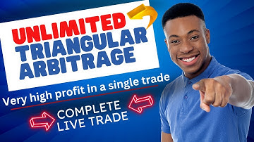 Binance Triangular Arbitrage - Complete Live Trade, Zero Risk, $500-$1000 Daily | Step-by-Step Guide