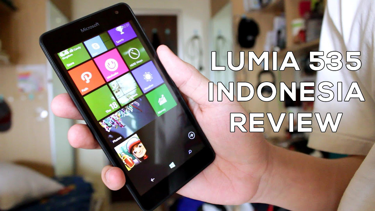 nokia lumia 535  Update  Indonesia Review Lumia 535