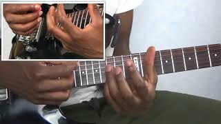 Guitare solo sebene rumba - Exercice de précision chords