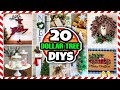 20 Dollar Tree DIY Christmas Decorations & Ideas for 2020 🎄