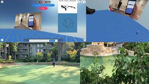 Walk around in Mozilla Hubs with Bose AR!