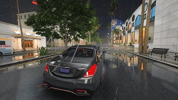 GTA5 Enhanced Realistic Lighting Graphics Mod With RTX3070ti Maxed Out 4K 60FPS Ray Tracing ON