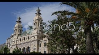Ultra Hd 4K Monte Carlo Casino Gamble, Gambling, Luxury, Rich, Expensive, Money. Stock Footage