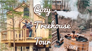 Cozy Treehouse Full Tour &amp; Vlog