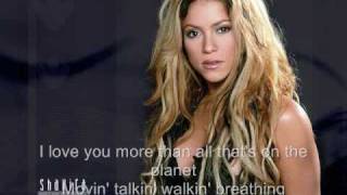 Underneath your clothes. SHAKIRA (Lyrics)