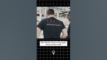 Elon Musk threatens to ban Apple devices