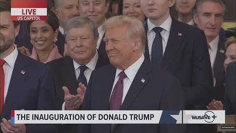 Donald Trump, JD Vance arrive at presidential inauguration ahead of swearing-in ceremony