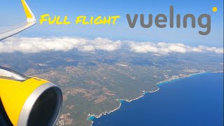 [4K] Barcelona ✈ Menorca | Vueling | Full Flight | VY3726 | EC-MPV | 05/07/2023