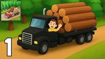 Wood Manager - Gameplay Walkthrough Part 1 - Collecting woods (iOS, Android) 