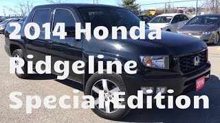 2014 Honda Ridgeline Special Edition | WHITBY OSHAWA HONDA | Stock #: U4567