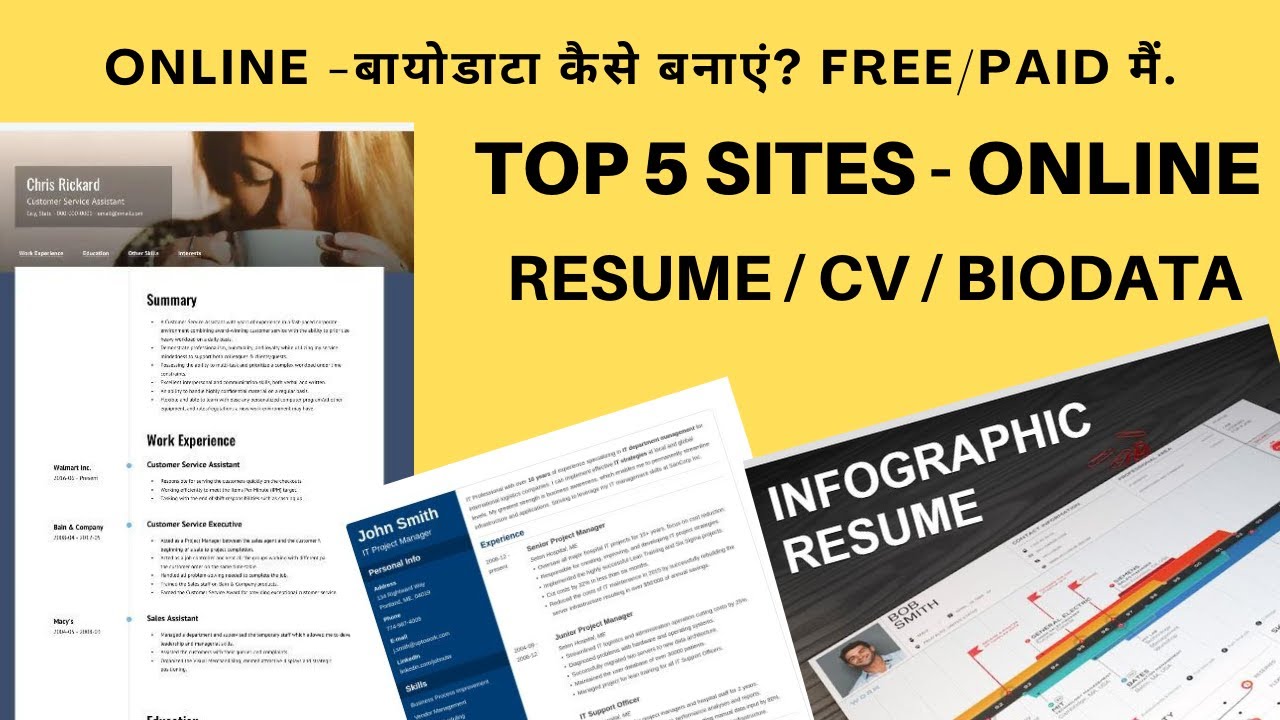 professional resume services online 365