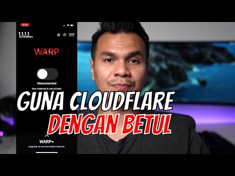 Cara Betul Untuk Gunakan CloudFlare Bagi Lajukan Internet