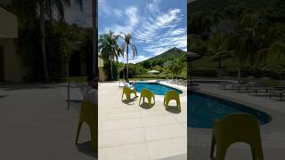 ¿Qué tal te parece esta increíble casa de descanso en Girardot? #propertytour #tropicalhouse