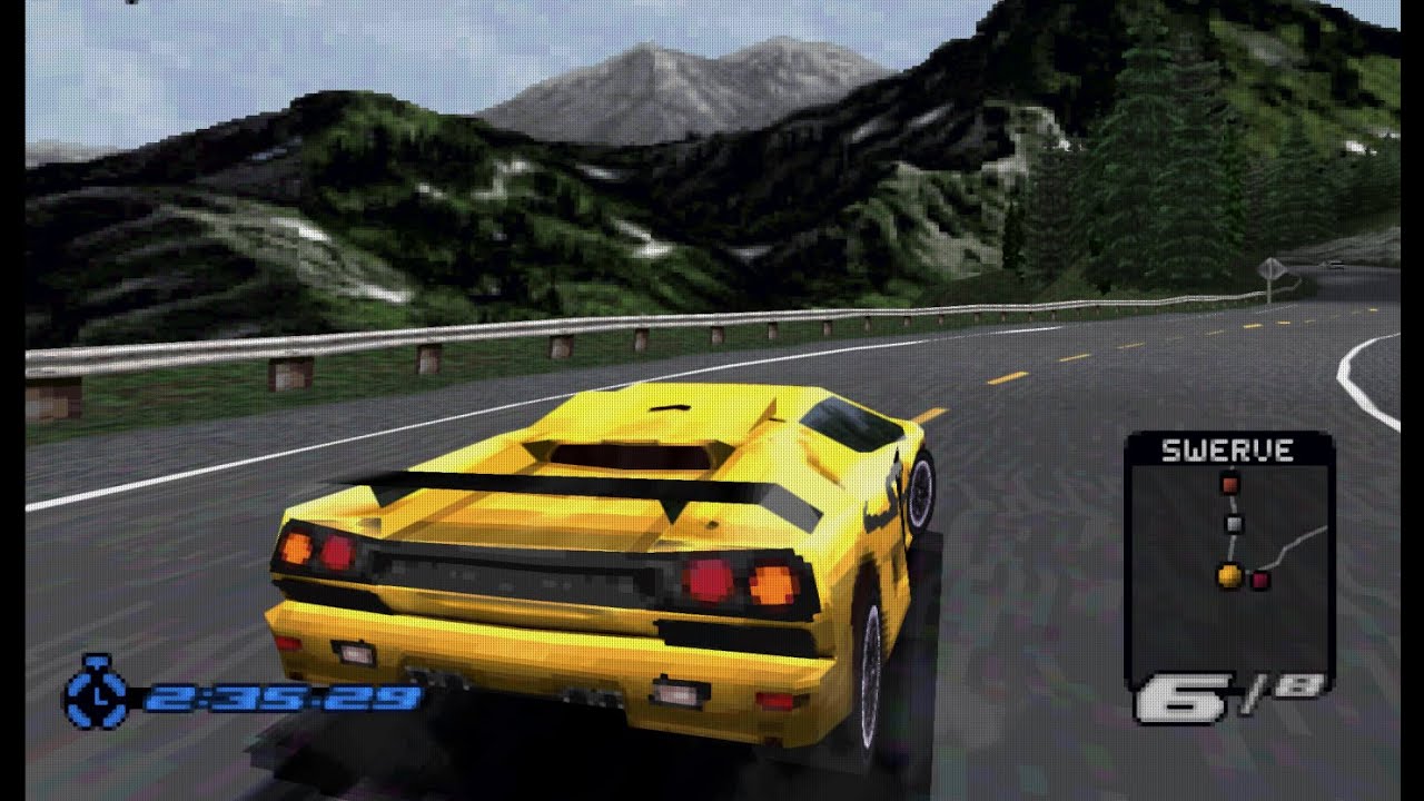 Need For Speed High Stakes Lamborghini ps1 nfs3 diablo inteceptor