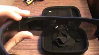 Active I hidden spy sunglasses camera footage and review with lcd screen