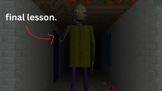 I Learned Baldis FINAL Lesson
