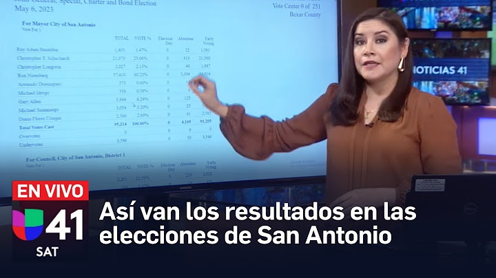 El alcalde Ron Nirenberg, de San Antonio, va ganando la elección | EN VIVO